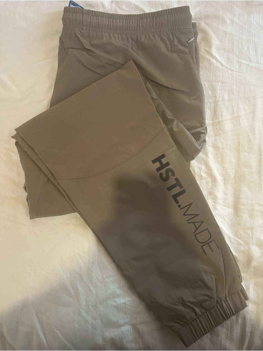 BUNDLE—CrossFit HSTL. Made Maroon & Khaki Green Cuffed Joggers